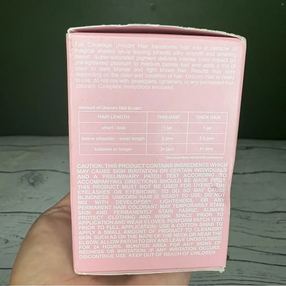 Lime Crime semi-permanent hair 